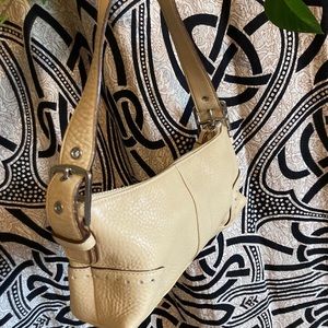 Cream **Vintage** Coach Purse